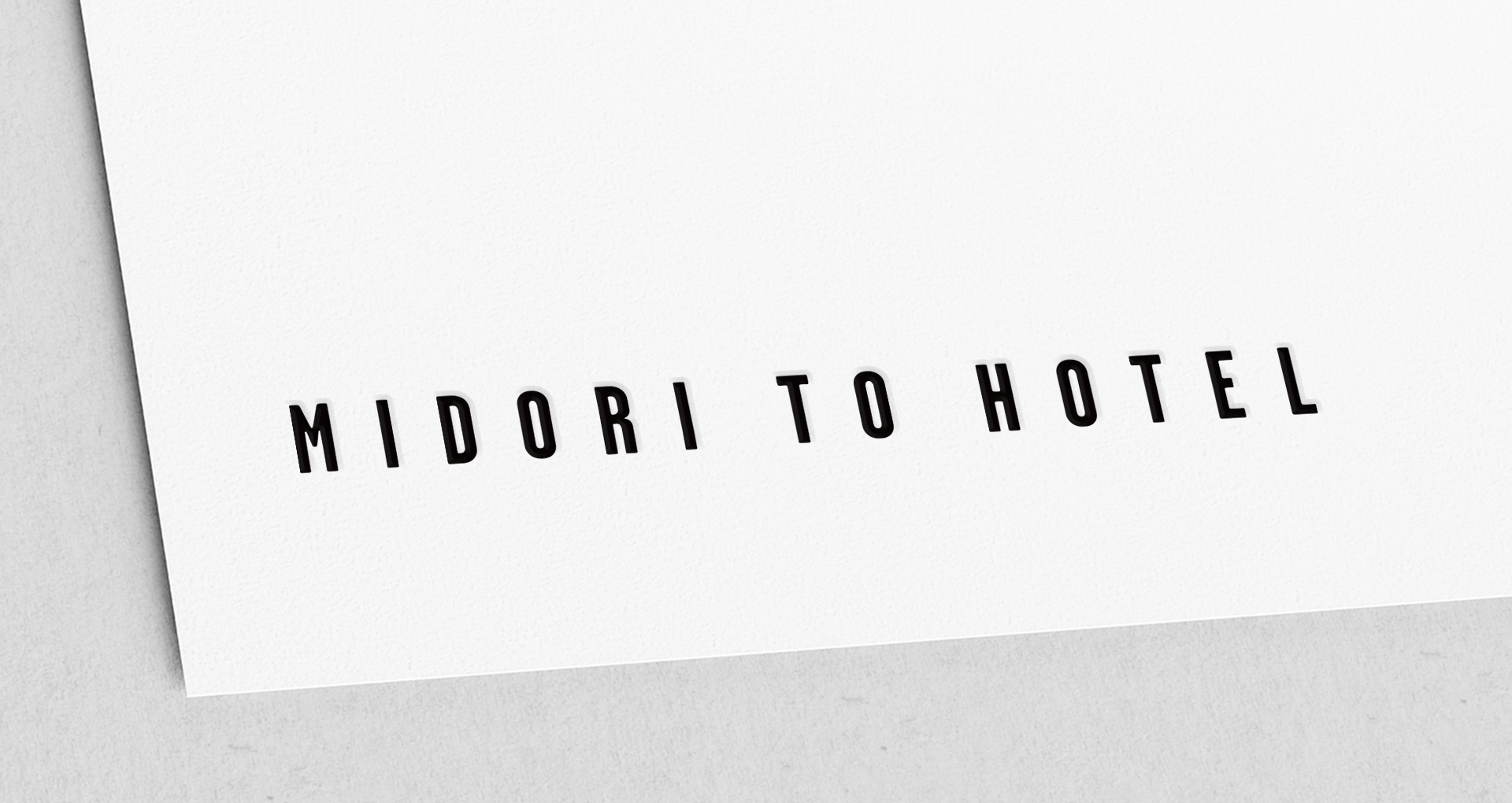 MIDORITOHOTELビジュアルコンセプト3